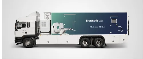 Unidad móvil de tomografía Neusoft