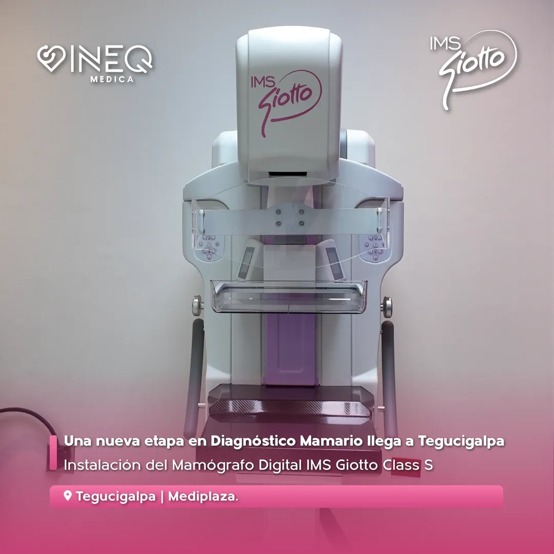 Mamógrafo digital con tomosíntesis 3D, Breast Center (Mediplaza)